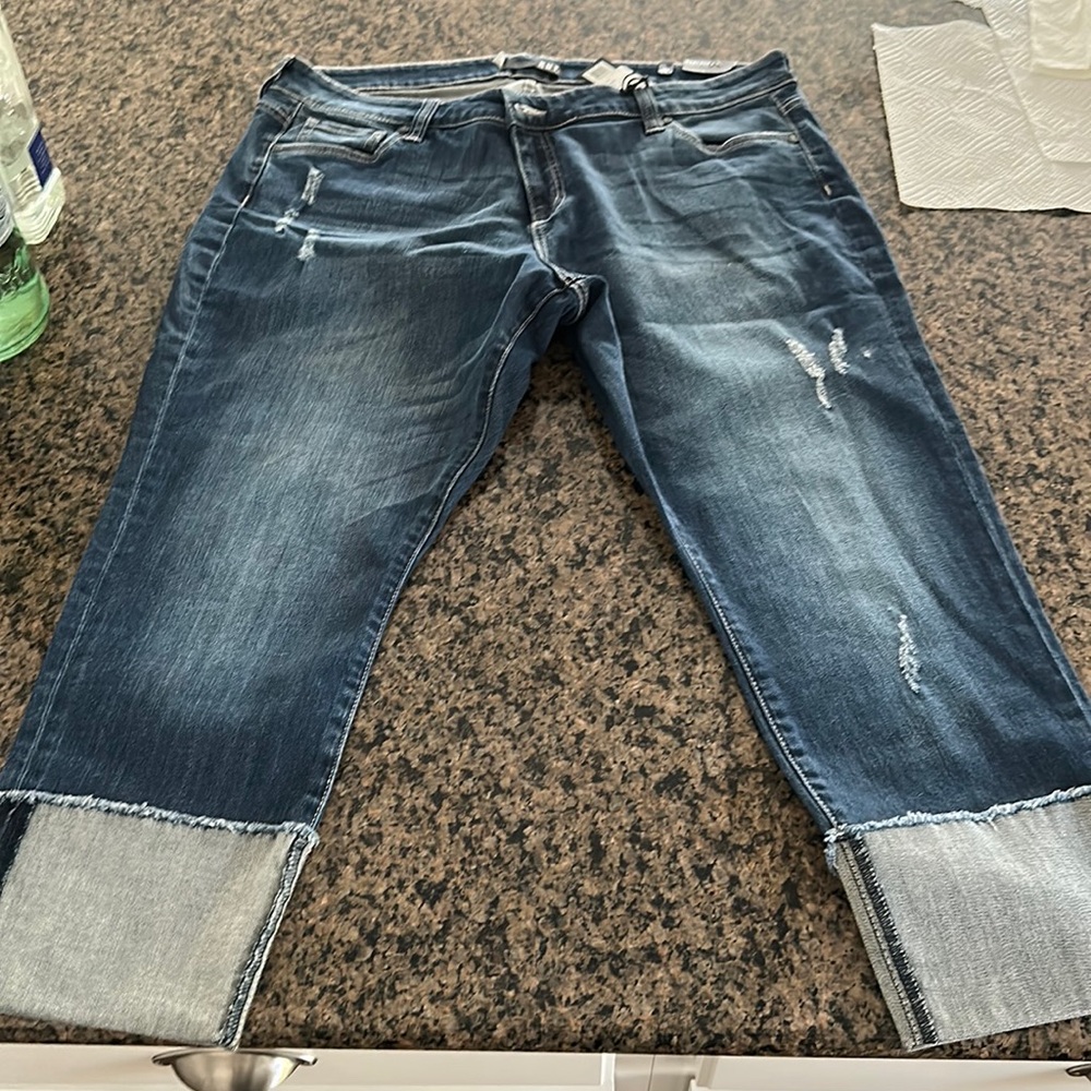 Kut from Kloth jean cuffed leggings
